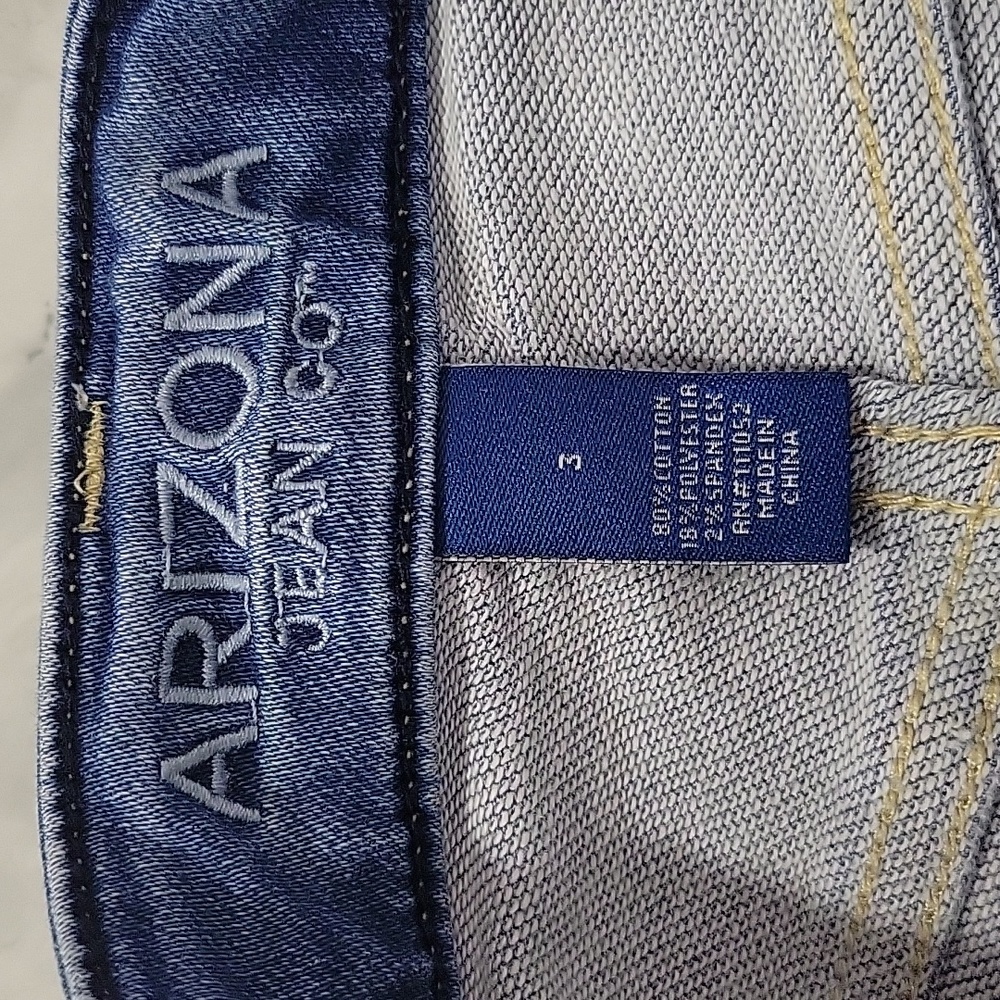 Arizona Jean Co Hi Rise Skinny Jeans for Women with Buttons Size 3 - Picture 7 of 12